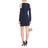 Alice + Olivia Blue Kurzes Kleid