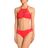 Mikoh Swimwear Red Bikini-Oberteil