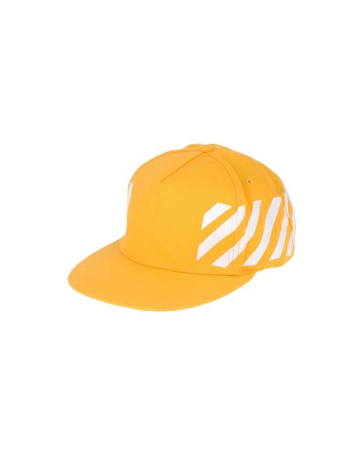 Off-White c/o Virgil Abloh Yellow Hat for men