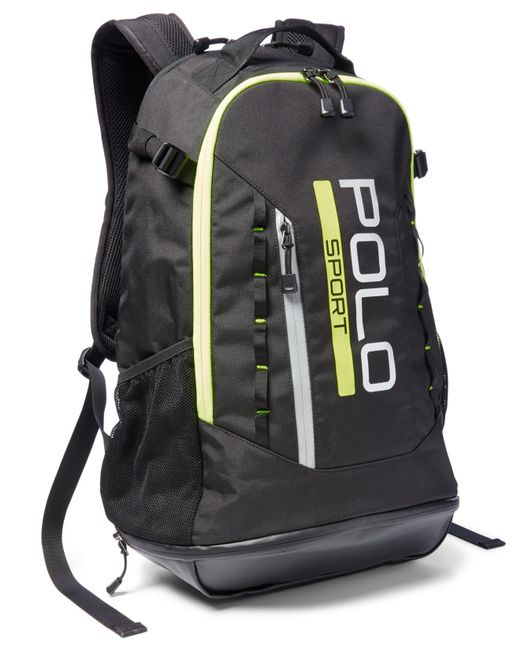 Polo Ralph Lauren Black Polo Sport Backpack for men