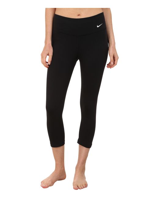 Nike Legend 2.0 Tight Dri-fit™ Cotton Capri in Black | Lyst