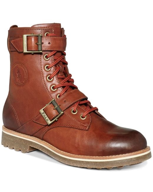 Polo Ralph Lauren Brown Maurice Boots for men