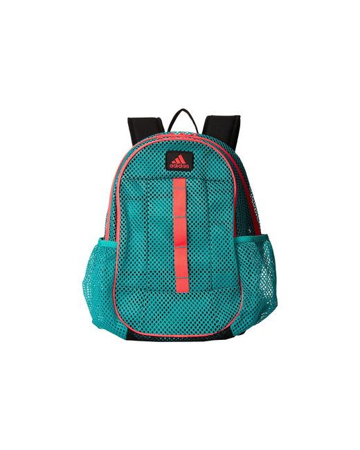 Adidas Green Hermosa Mesh Backpack for men