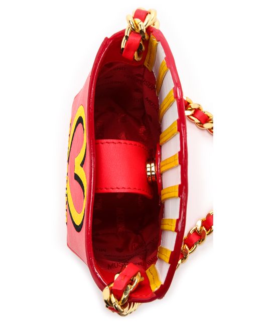 Moschino French Fry Bag Red Multi Lyst