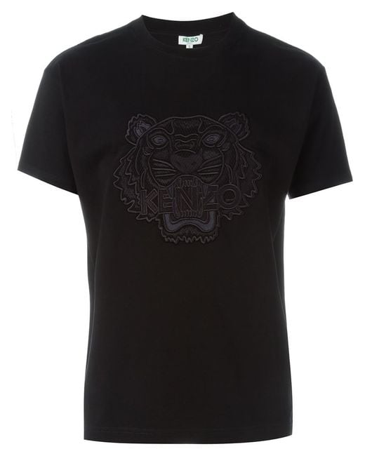 KENZO tiger T shirt in Black for Men Lyst