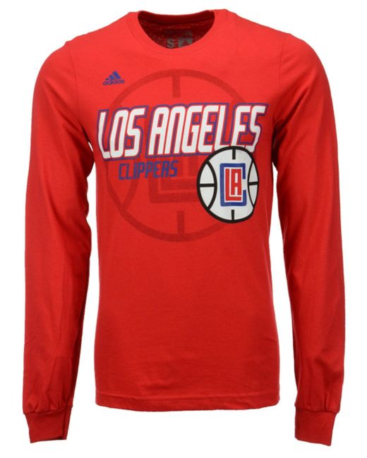 Download Adidas originals Men's Long-sleeve Los Angeles Clippers ...