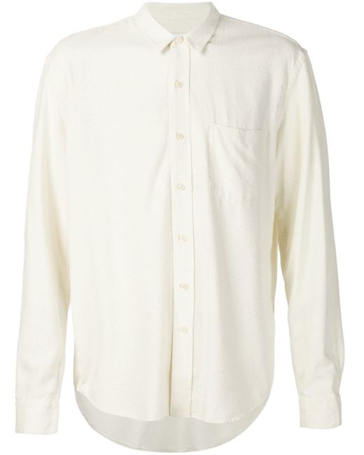 Our Legacy White Silk Shirt for men