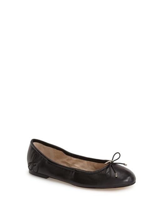 sam edelman felicia flat black suede