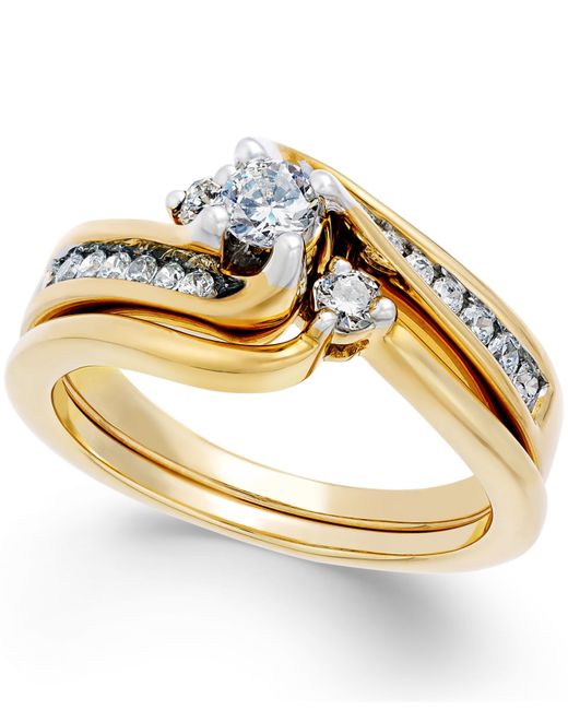  Macy s  Diamond Engagement  Ring  1 2 Ct T w In 14k White  