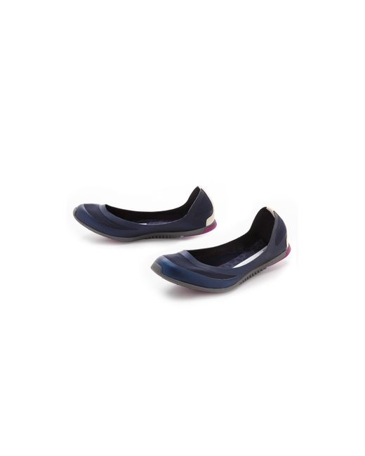 adidas By Stella McCartney Pilates Flats - Indigo/Platinum Mauve/White in  Blue | Lyst