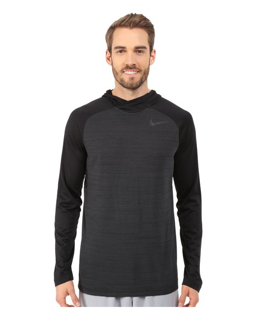 Nike Dri-fit™ Long Sleeve Hoodie Black for |