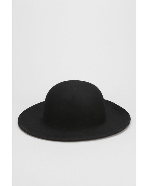 Urban Outfitters Wide-Brim Bowler Hat 