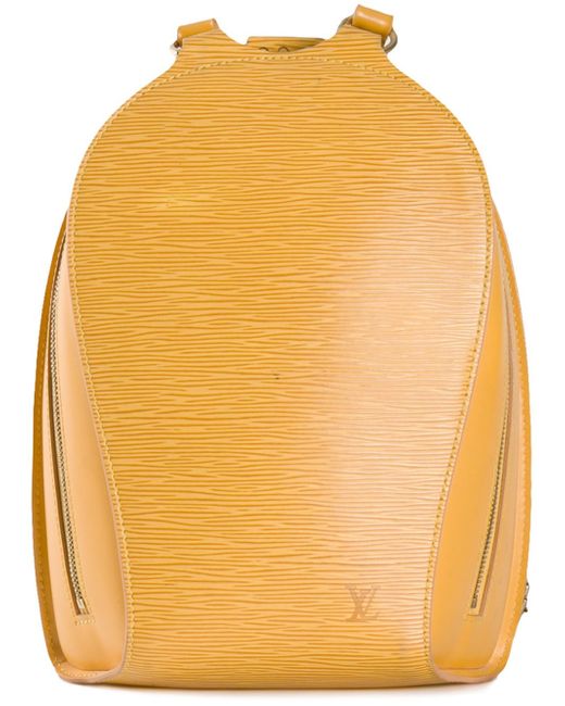 Louis Vuitton Yellow 'Mabillon' Backpack
