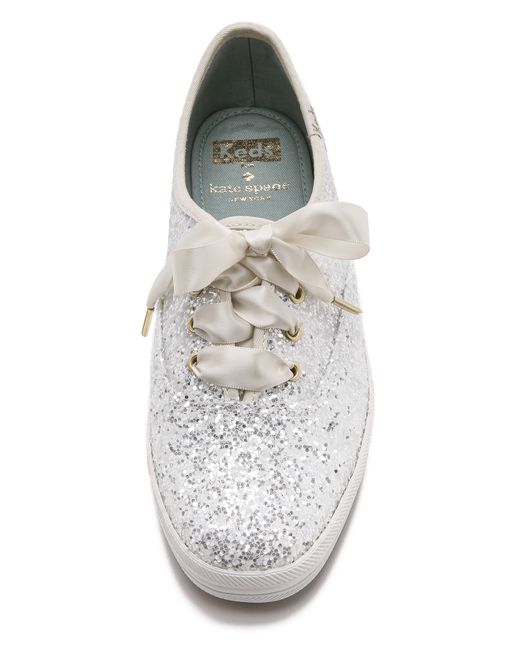 Keds Kate Spade Black Champion Glitter Sneakers Girl's Size 10M Sparkle |  eBay