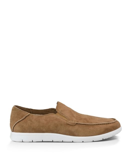 ugg loafers ugg colston suede loafers in brown for lyst ugg loafers ugg colston suede loafers in brown for lyst