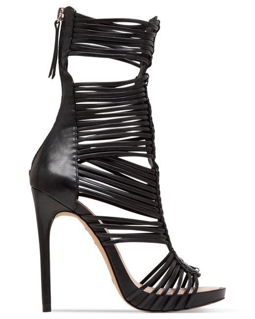 Vince Camuto Barbara Gladiator Dress Sandals in Black | Lyst