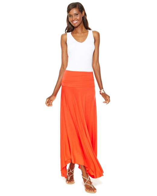 INC International Concepts V-neck Tank Top, Only At Macy's in White | Lyst
