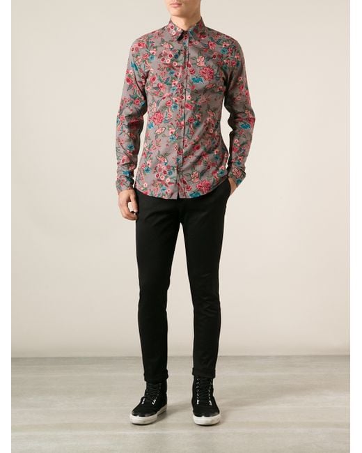Gucci print dress shirt on sale