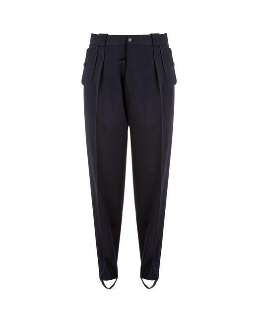 Tom Ford Black Stirrup Trousers for men