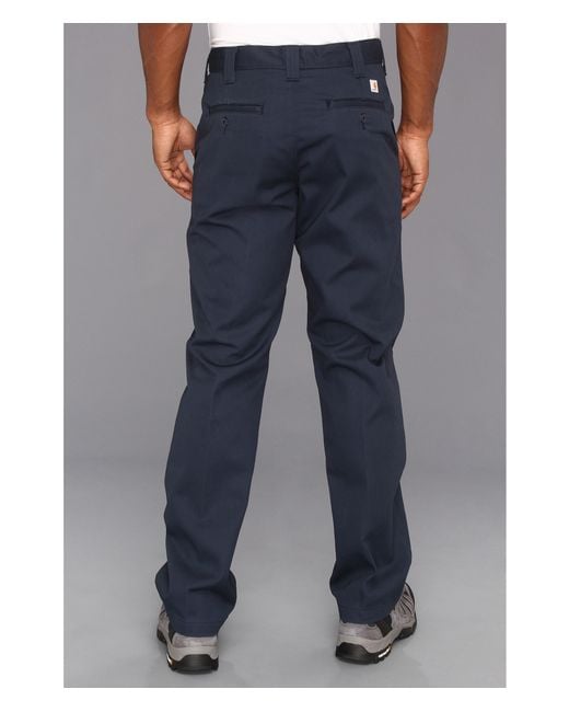 Carhartt blue work clearance pants