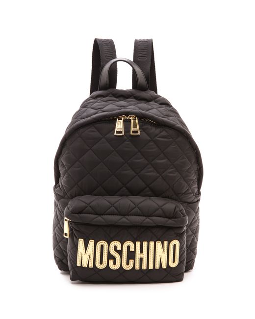 Moschino Backpack Black | Lyst