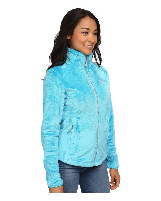 North face top turquoise fleece