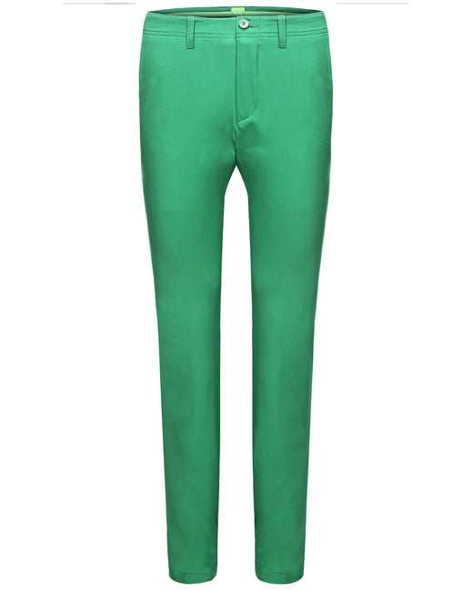 BOSS Green Synthetic Golf Trousers In Fabric Blend: 'hakan 7' in Green for  Men | Lyst Australia