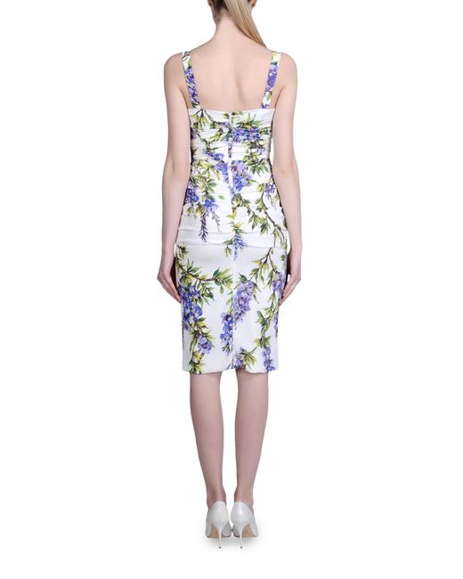 Dolce & Gabbana Purple 3/4 Length Dress