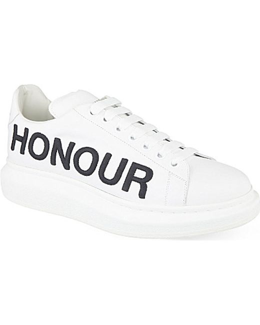 Alexander McQueen Honour Wedge Trainers 