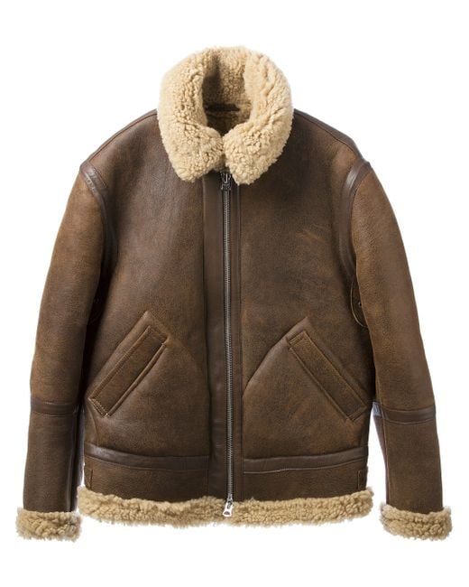 Acne Studios Brown 'Ian Shearling' Jacket for men