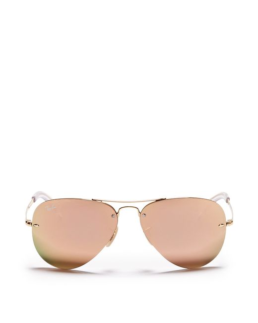 ray ban aviator gold pink mirror ray ban aviator gold pink mirror