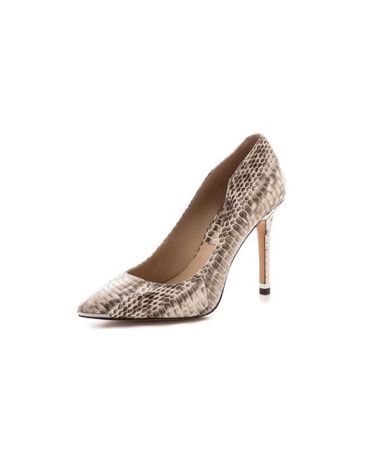 Michael kors snakeskin clearance heels