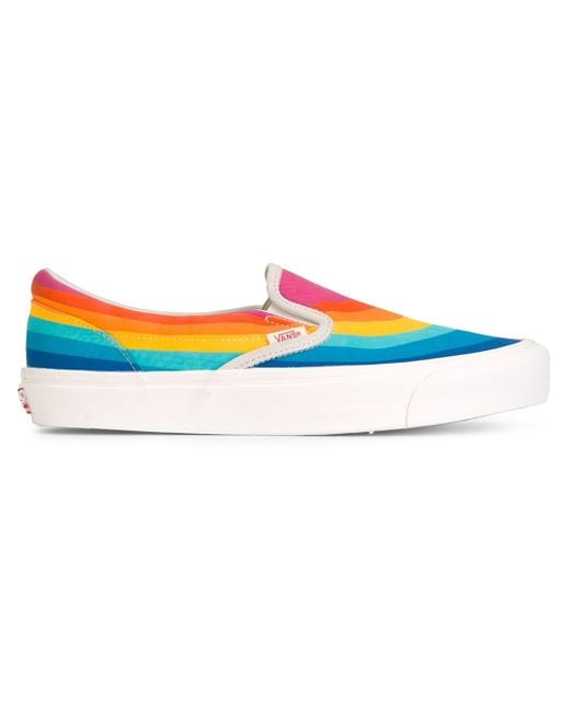 Rainbow vans mens sales