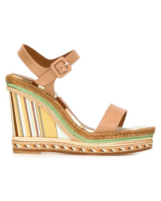 valentino couture wedge sandals in beige neutrals save 31 lyst valentino couture wedge sandals in beige neutrals save 31 lyst