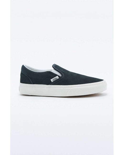 Vans Blue Slip-on Classic Navy Suede Trainers