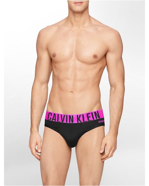 Calvin Klein Pink Underwear Intense Power Micro Limited Edition Hip Brief for men