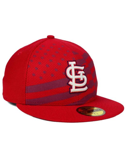Ktz St. Louis Cardinals July 4th Stars & Stripes 59fifty Cap in Red for Men - Save 33% | Lyst