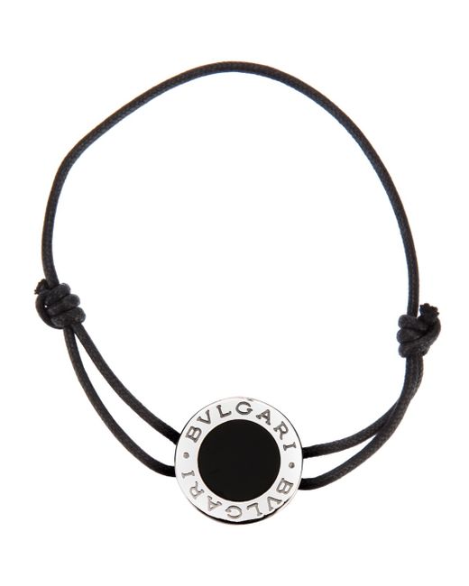 BVLGARI Black Adjustable Bracelet