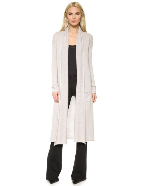 ThePerfext Natural Long Cashmere Sweater