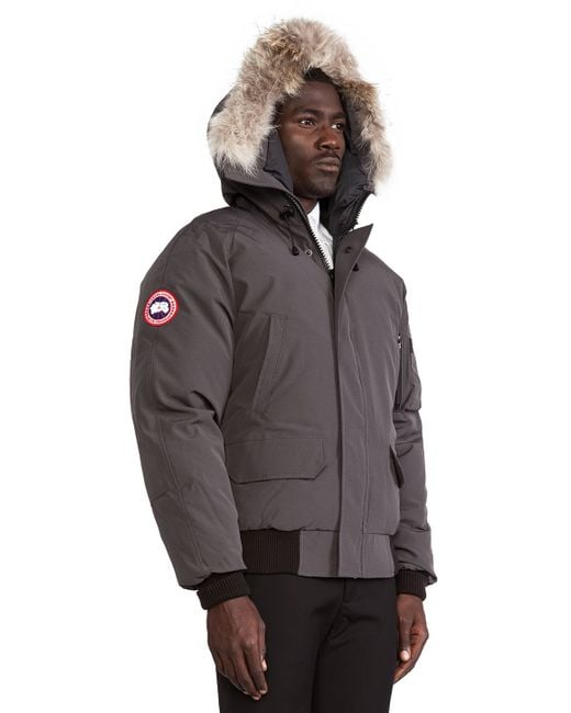 Canada Goose down sale fake - Canada goose Chilliwack Bomber Jacket in Gray for Men (Graphite ...