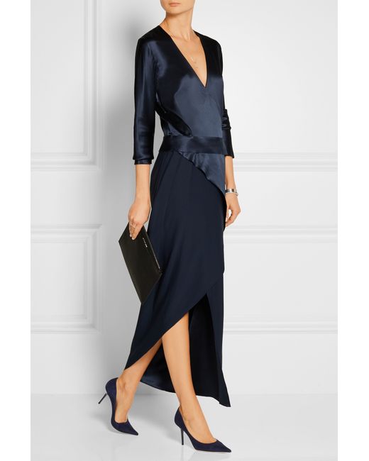 Jimmy Choo Agnes Suede Pumps in Blue | Lyst