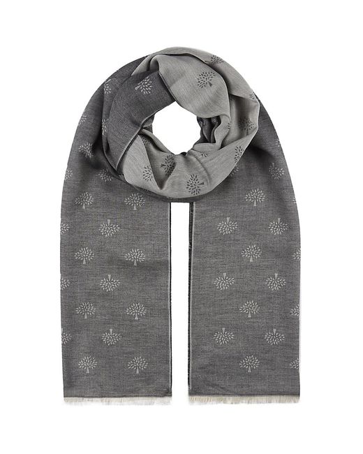 Mulberry Gray Tamara Superfine Cotton Scarf