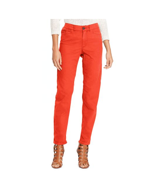 Ralph Lauren Orange Straight-leg Chino Pant