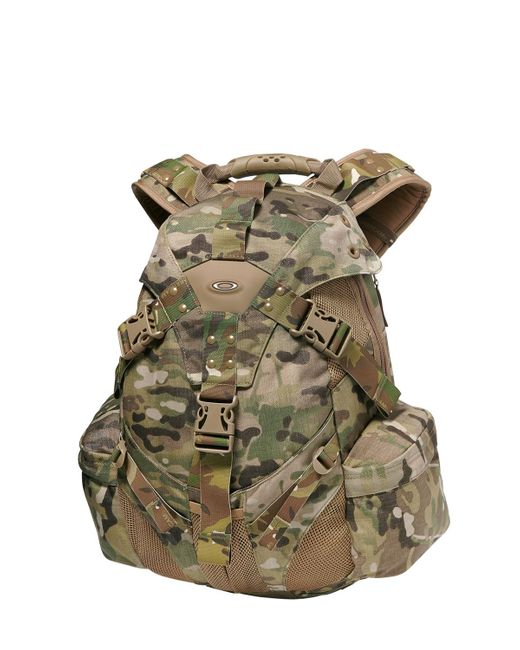Oakley Green Tactical Icon Camouflage Backpack for men