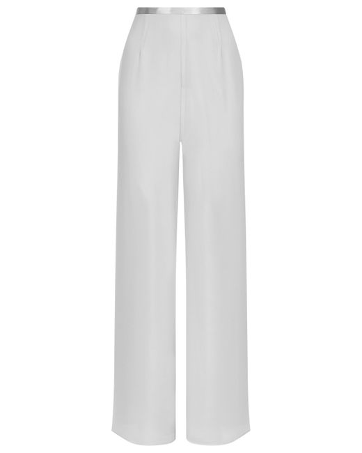 Jacques Vert Wide Leg Chiffon Trousers 