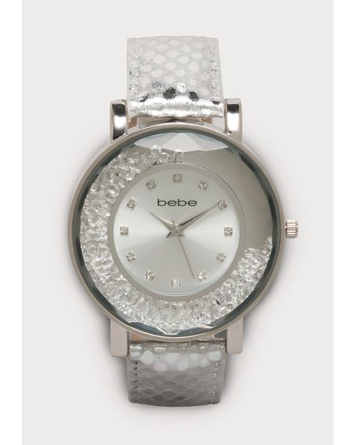 Bebe watch deals with crystals