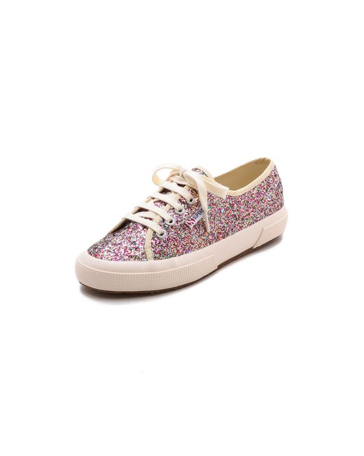 Superga Glitter Sneakers Multi Lyst