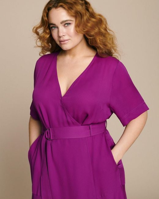 alc purple dress