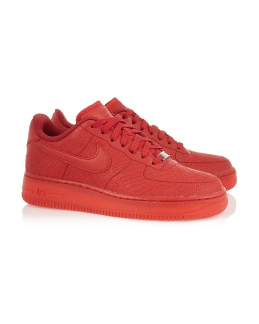 Nike Air Force 1 Tokyo Leather Sneakers in Red | Lyst Canada