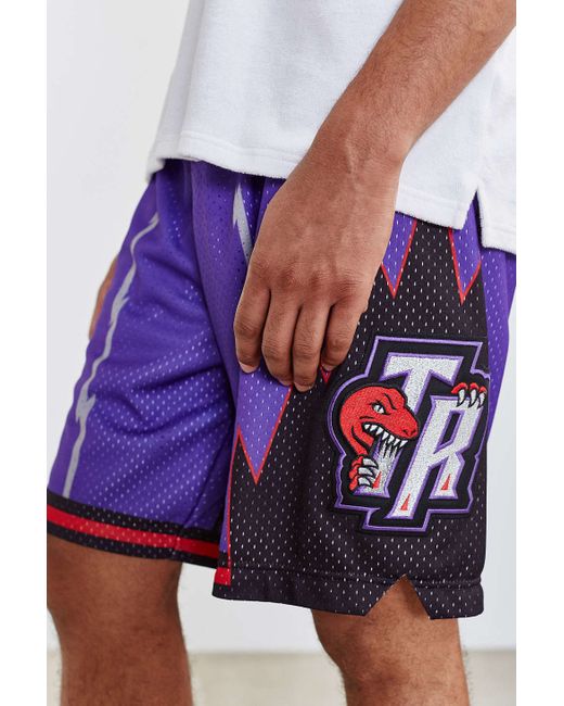 mitchell and ness shorts raptors
